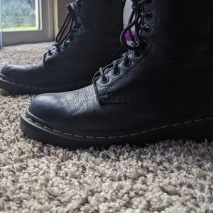 Dr. Martens Pascal Leather 8-eye Lace Up Boots